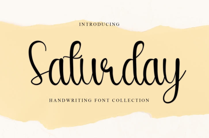 Saturday Font Download