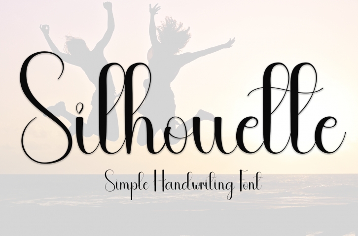 Silhouette Font Download