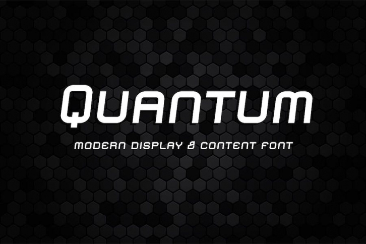 Quantum - Modern Font Font Download