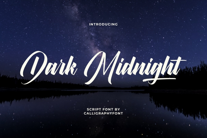 Dark Midnigh Font Download