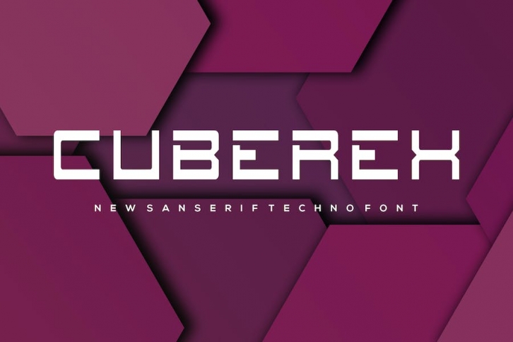 Cuberex Font Download