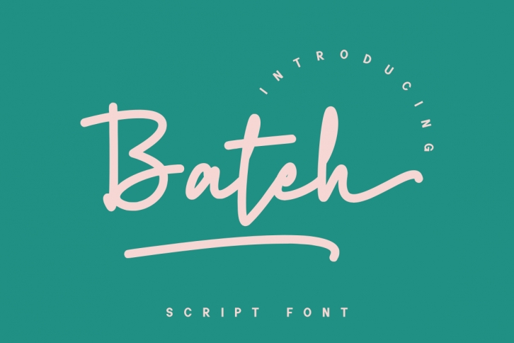 Bateh Font Download