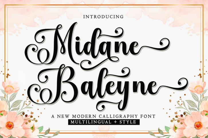 Midane Baleyne Font Download