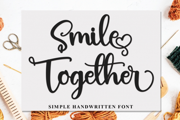 Smile Together Font Download