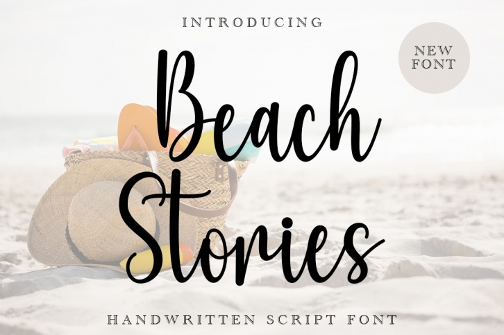 Beach Stories Font Download