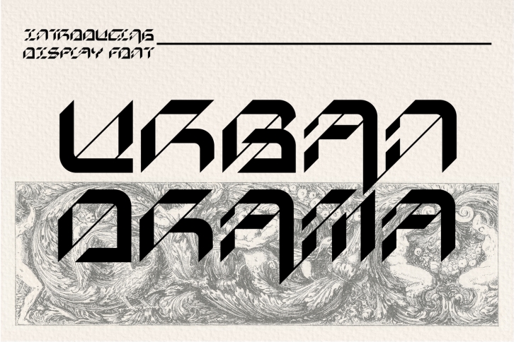 Urban Drama Font Download