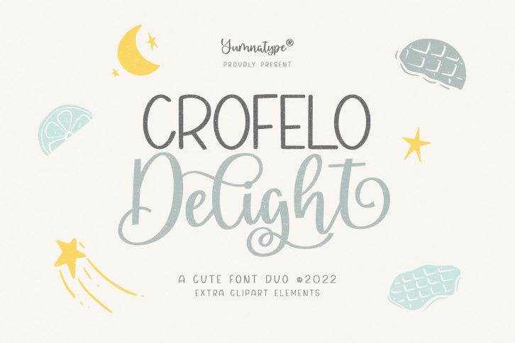 Crofelo Delight Duo Font Download