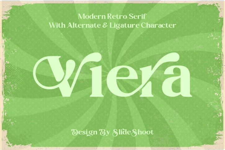 Viera Modern Retro serif Font Download
