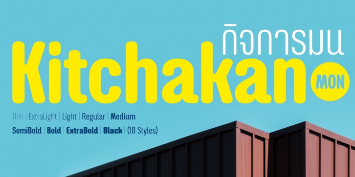 Kitchakan M Font Download