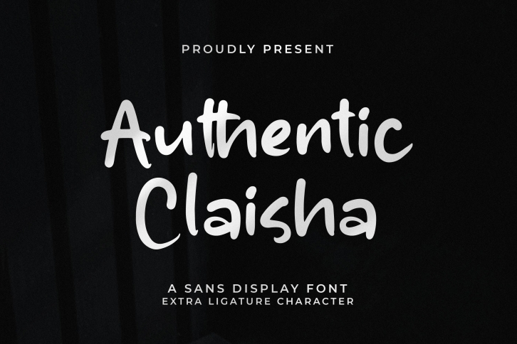Authentic Claisha Font Download