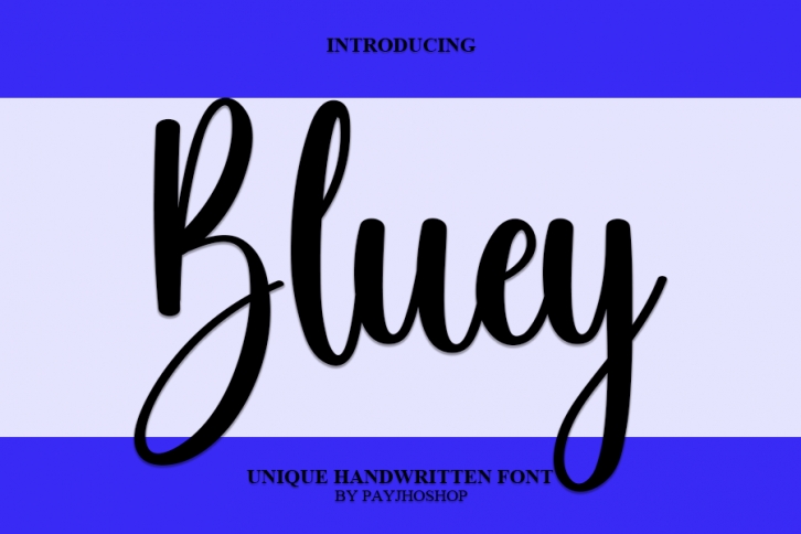 Bluey Font Download