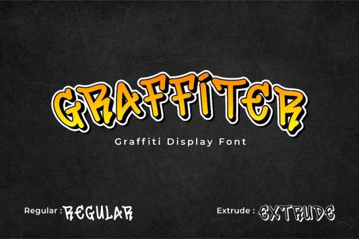 Graffiter - Graffiti Display Font Font Download