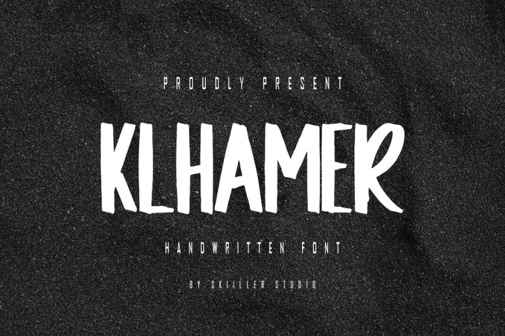 Klhamer - Handwritten Font Font Download