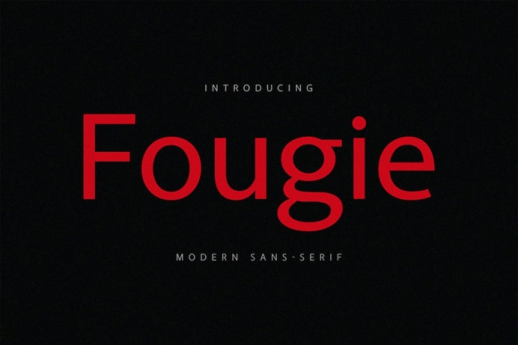 Fougie Modern Sans Font Download