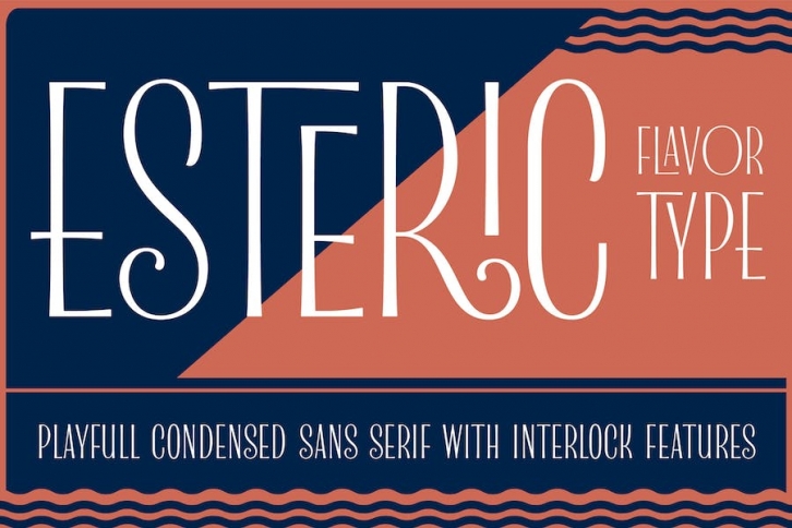 Esteric Playful Sans Serif Font Download