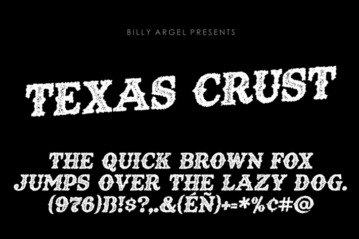 TEXAS CRUST Font Download