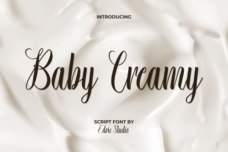 Baby Creamy Font Download