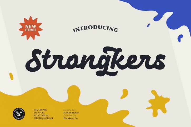 Strongkers Script Font Download