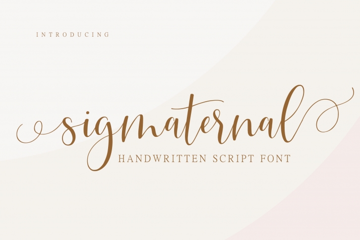 Sigmaternal Font Download