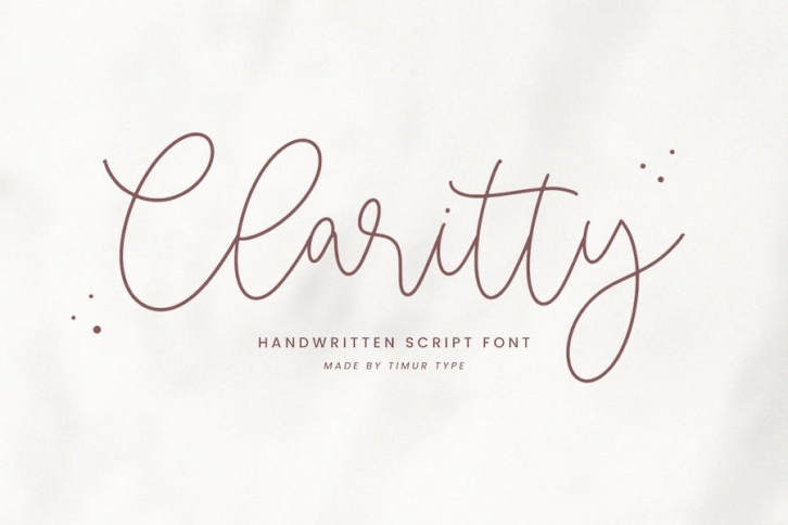 Claritty Font Download