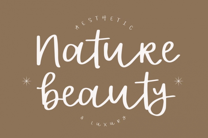 Nature Beauty Font Font Download