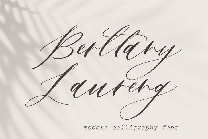 Berttany Laureng Font Download