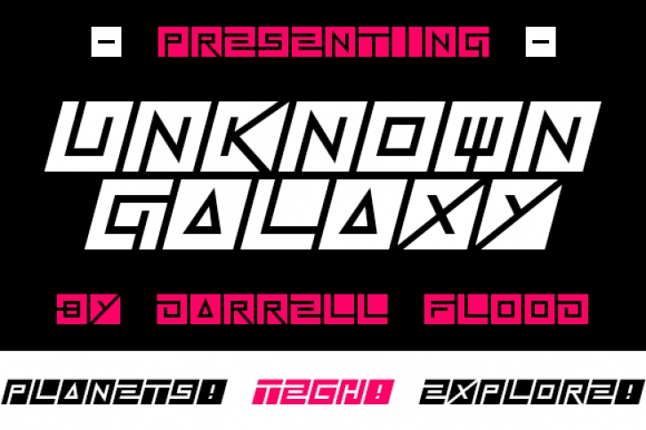 Unknown Galaxy Font Download