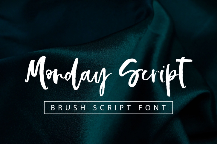 Monday Scrip Font Download