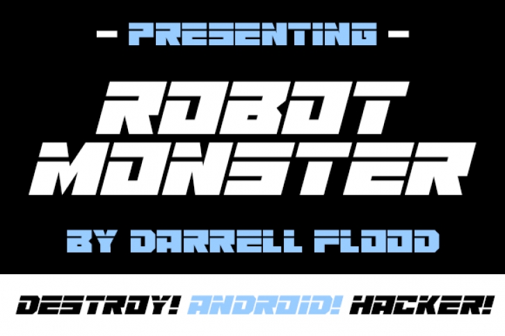 Robot Monster Font Download