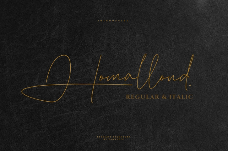 Homallond Font Download