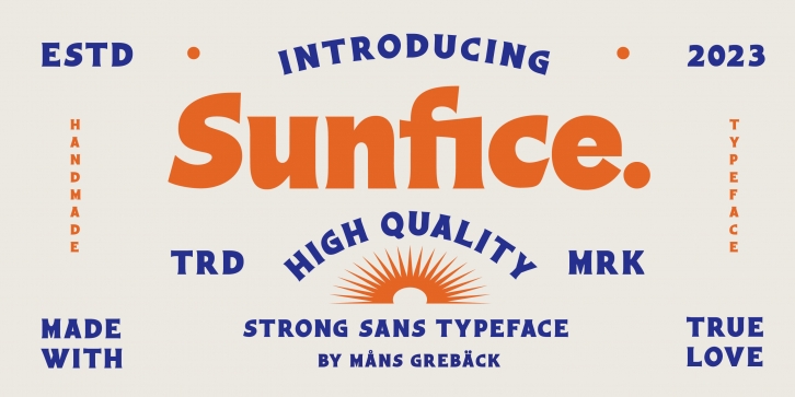 Sunfice Font Download