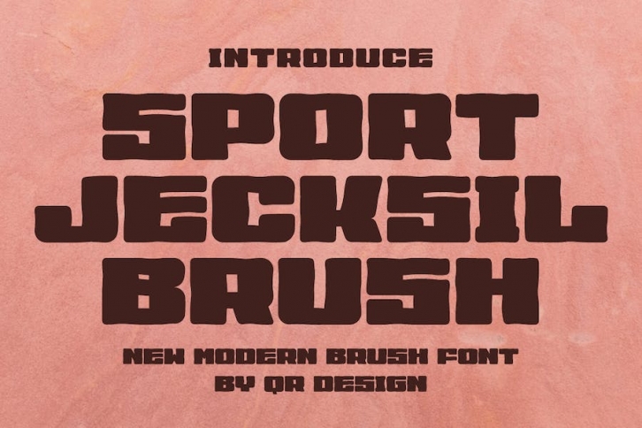 Sport Jecksil Brush Font Download