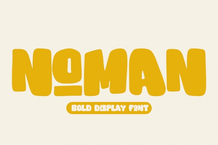 Noman - Bold Display Font Font Download