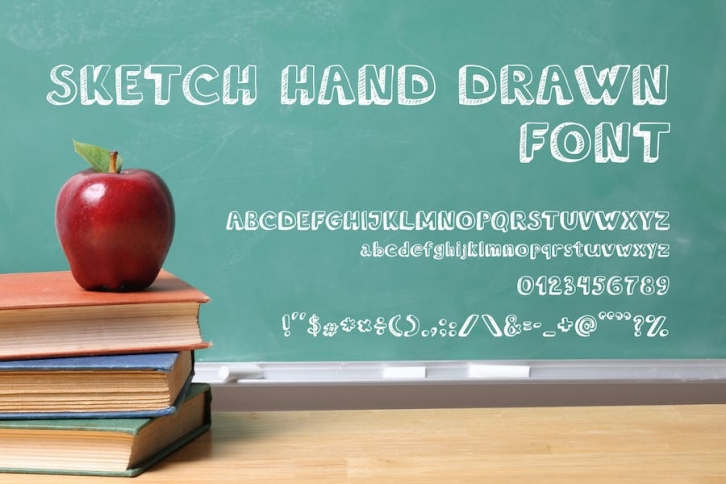 Sketch Hand Drawn Font Font Download