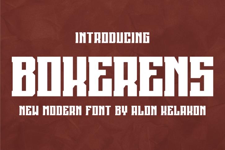 Bokerens Font Download