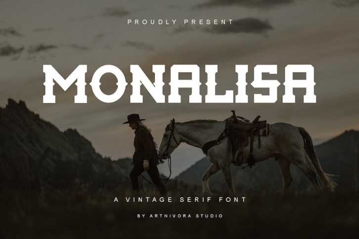 Monalisa - Vintage Font Font Download