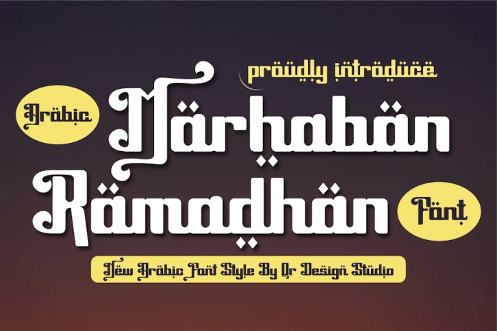 Marhaban Ramadhan Font Download