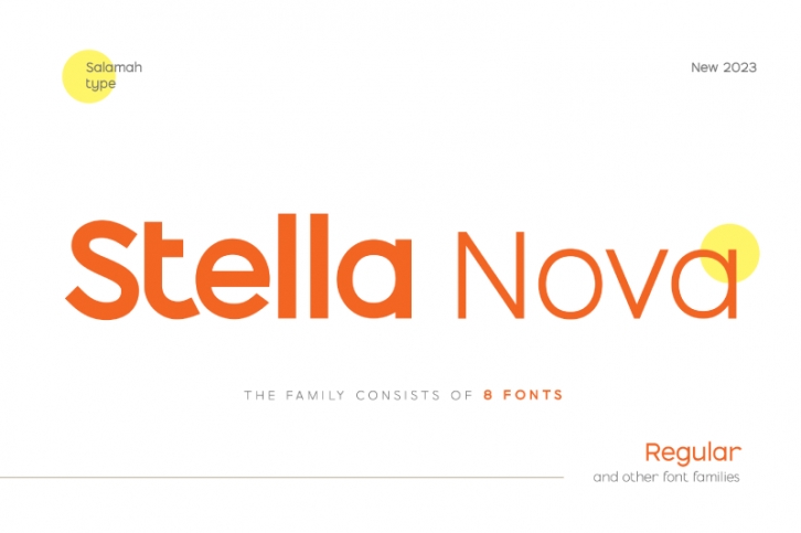 Stella Nova Black Font Download