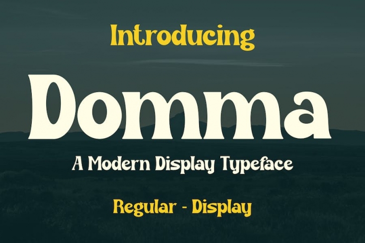 Domma Font Font Download