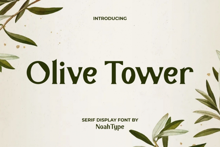 Olive Tower Font Download