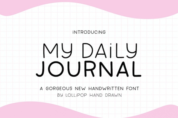My Daily Journal Font Font Download