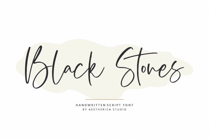 Black Stones Font Font Download