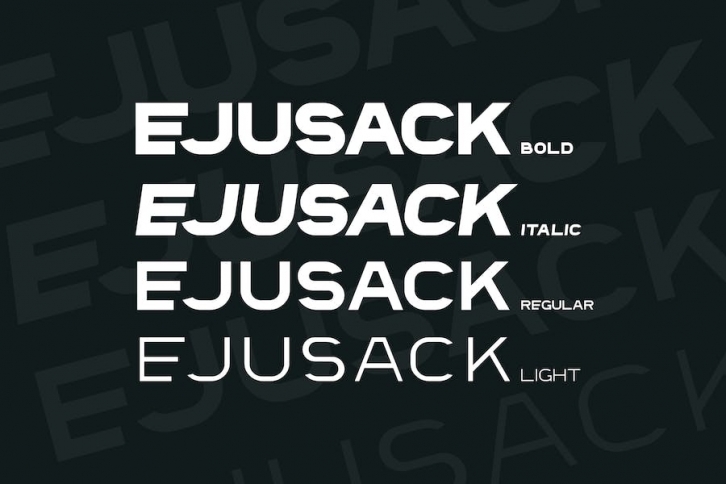 Ejusack Font Font Download