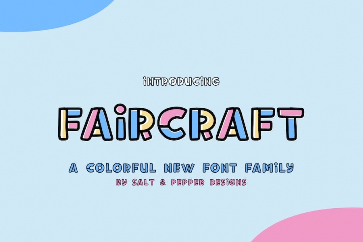 Faircraft Font Family Font Download