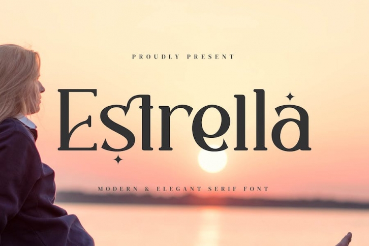 Estrella - Stylish Ligature Font Font Download