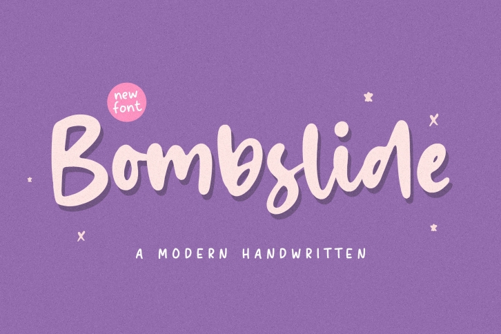 Bombslide Font Download