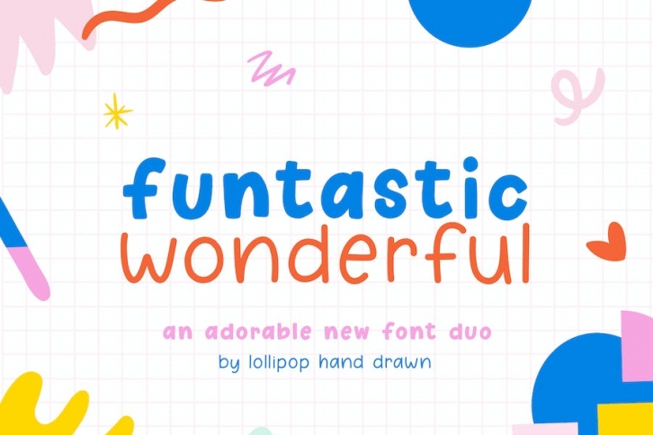 Funtastic Wonderful Font Duo Font Download