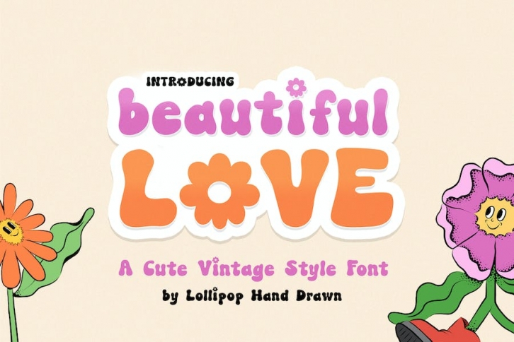 Beautiful Love Font Font Download