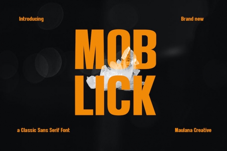 Moblick Sans Serif Font Font Download