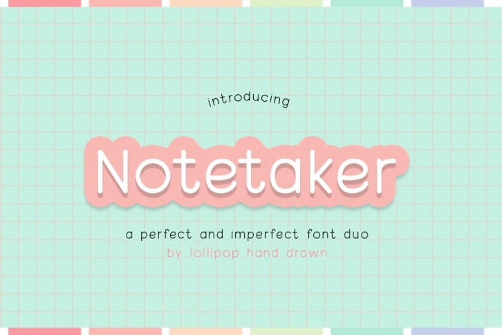 Notetaker Font Duo Font Download